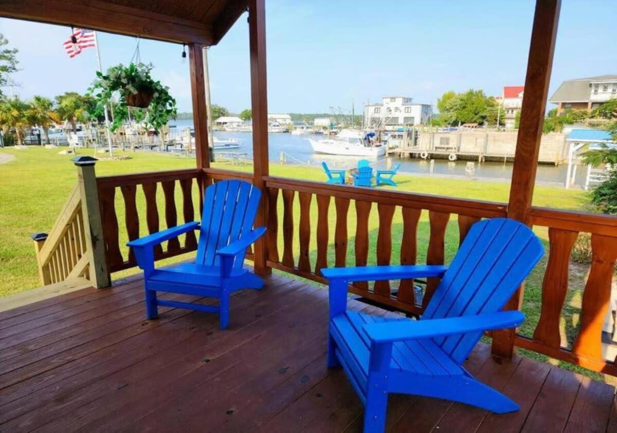 Sneads Ferry Water View Cabin Near North Topsail Beach מראה חיצוני תמונה